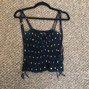 Zara Poka Dot Top